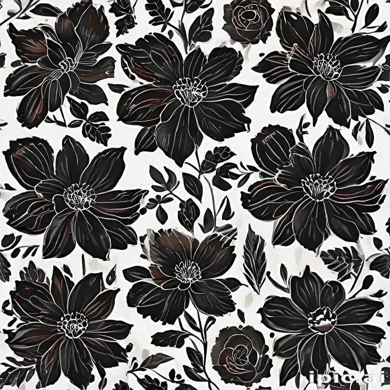 black flower png