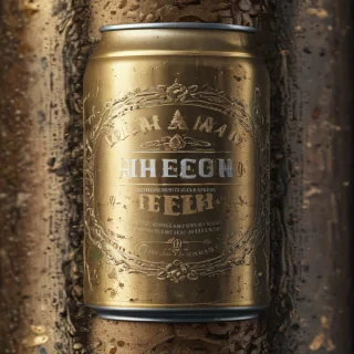 beer can mockup