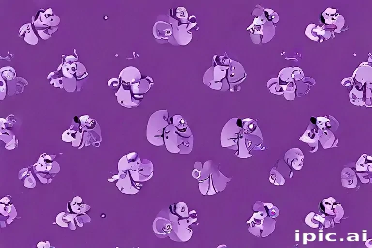 cute purple background