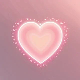 aesthetic heart background