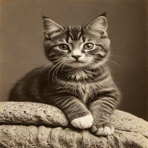 vintage cat photos