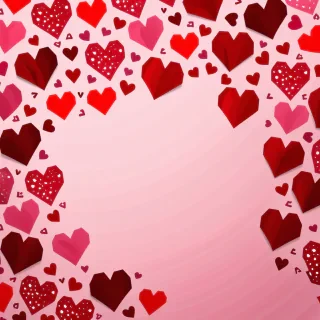 aesthetic valentines day background