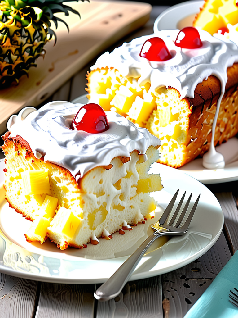 weight watchers pineapple angel food cake