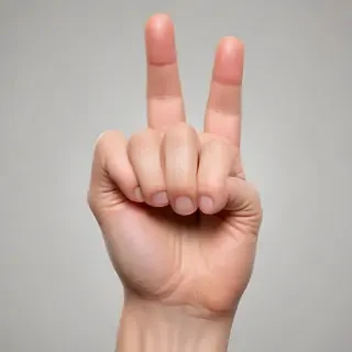 finger point png