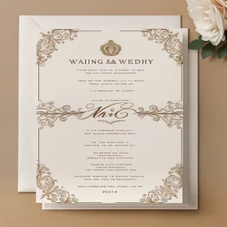 wedding invitation mockups