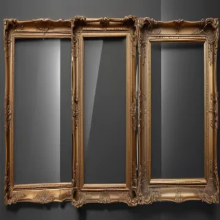 transparent photo frame