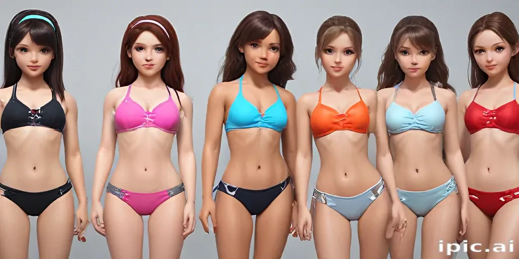 ai girls bikinis