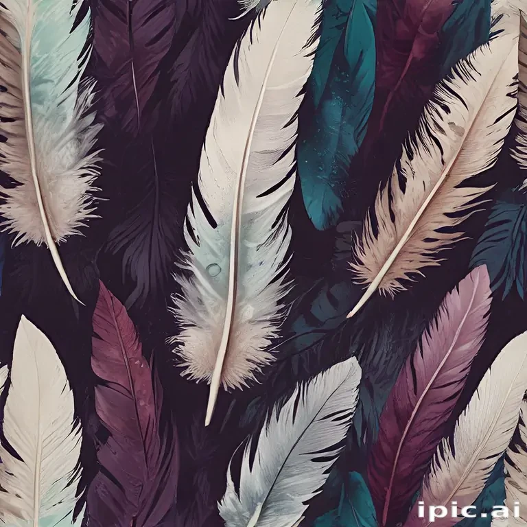 feather background