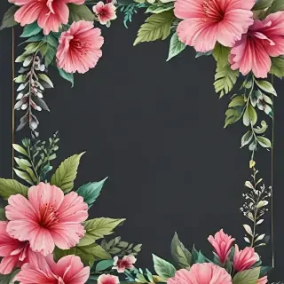 flowers border png