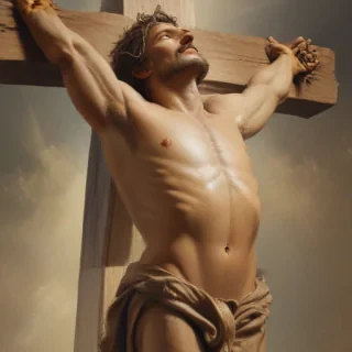 christ on the cross image