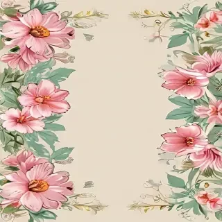 clipart borders flowers