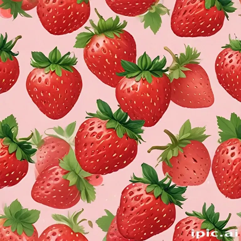 strawberry cute wallpaper
