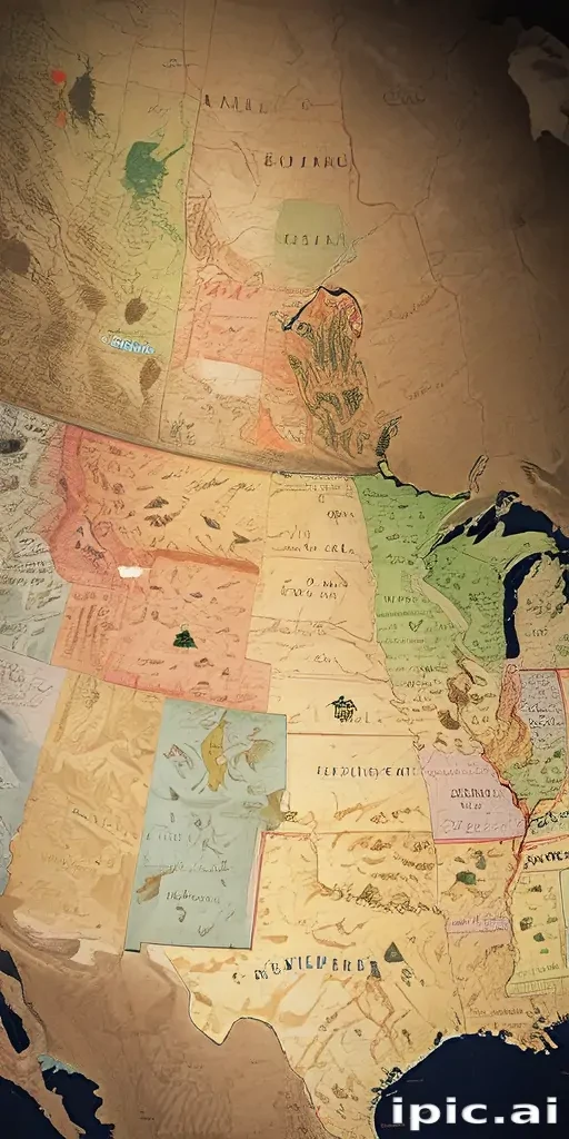 united states map