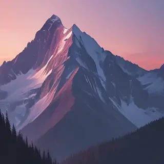 aesthetic mountain wallpaper