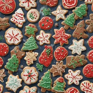 clipart christmas cookies