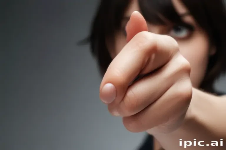 finger pointing at you