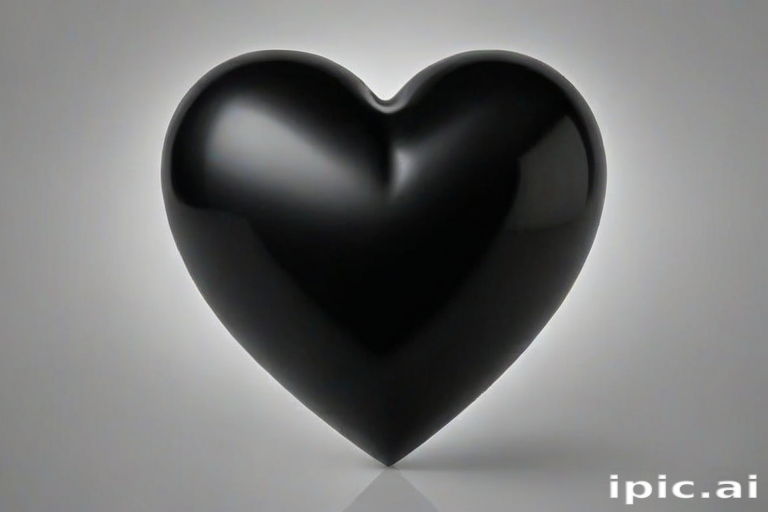 black heart pic