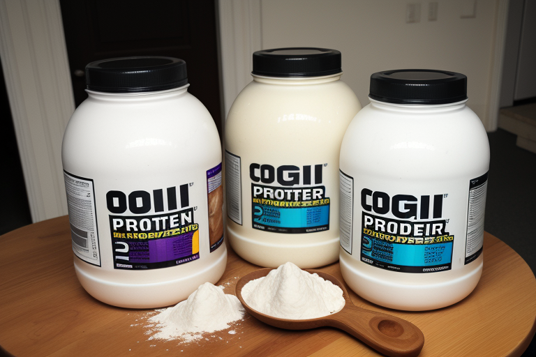 44 pounds of protein powder
