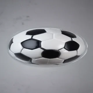 transparent soccer ball