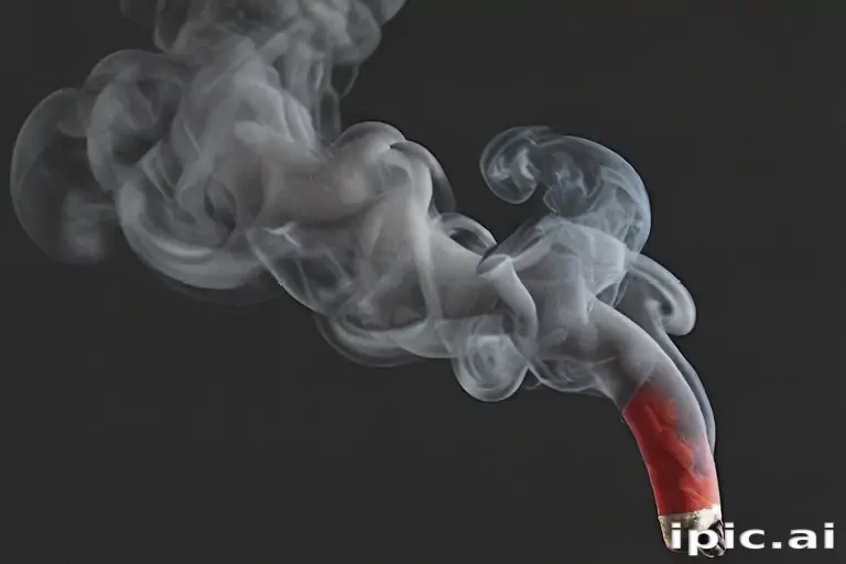 smoke no background