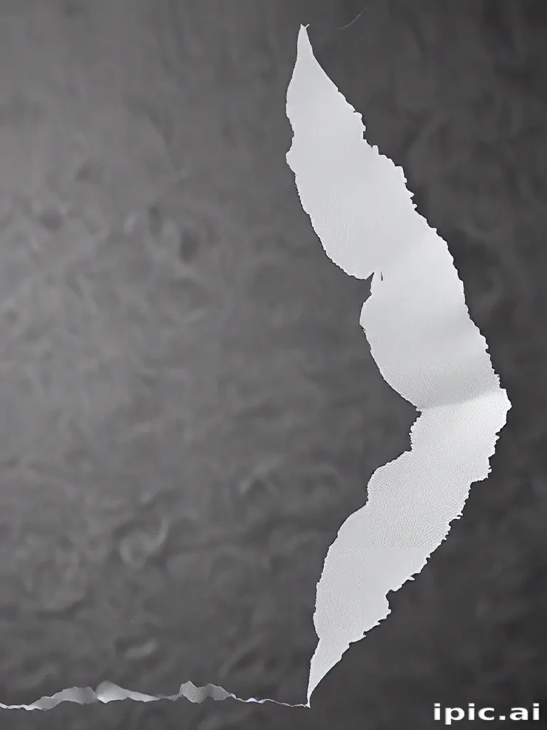 ripped paper transparent