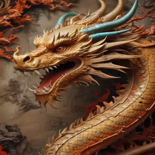 chinese dragon background