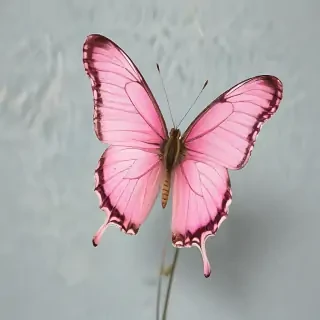butterfly pink