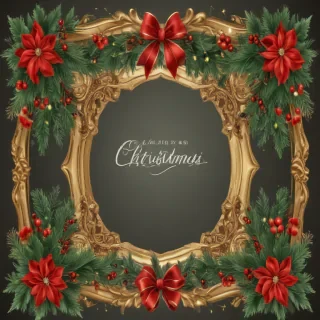 christmas frame clipart