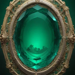 emerald green bg
