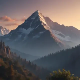mountain silhouette