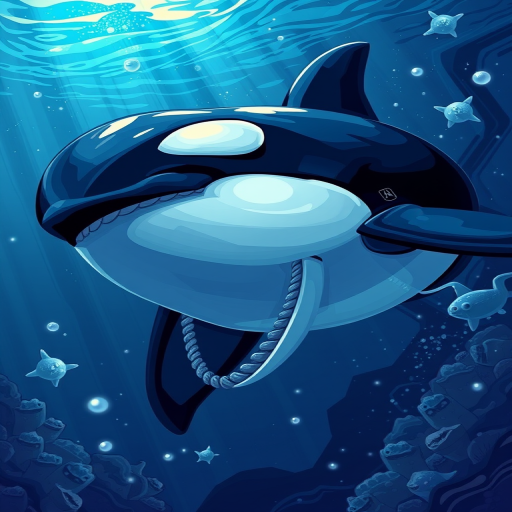 wallpaper orca