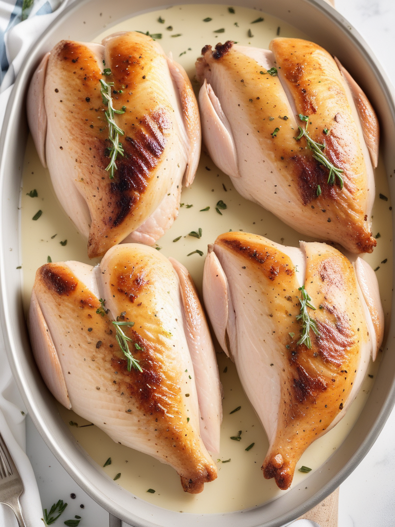 how long to bake butterflied chicken breast