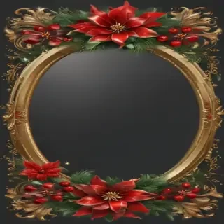 frame clipart christmas