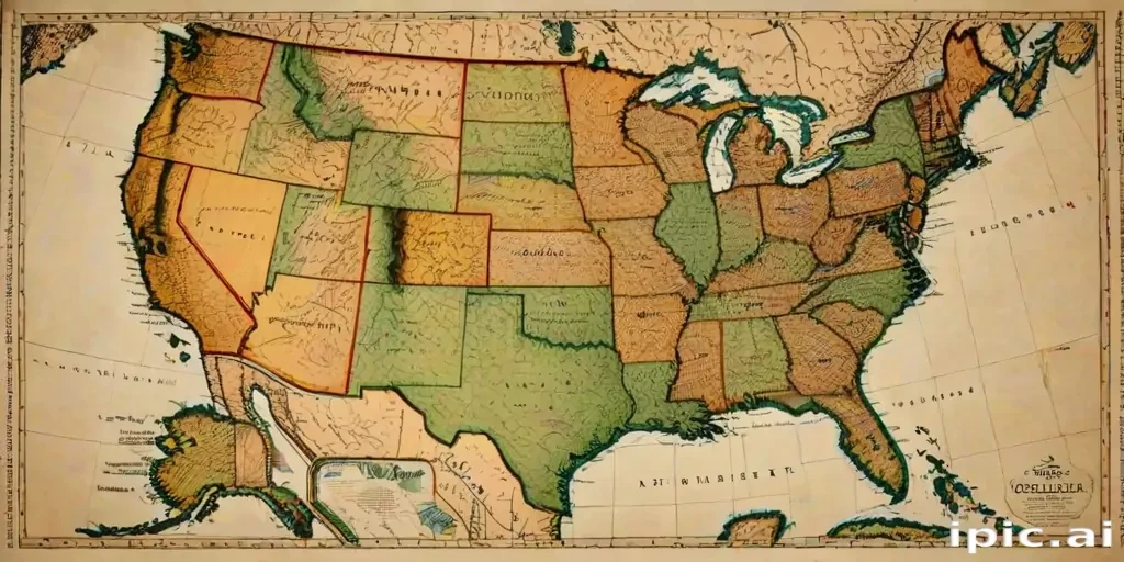 america map