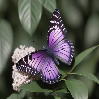 purple butterfly png