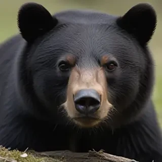 black bear png
