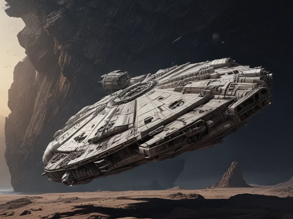 millennium falcon clip art