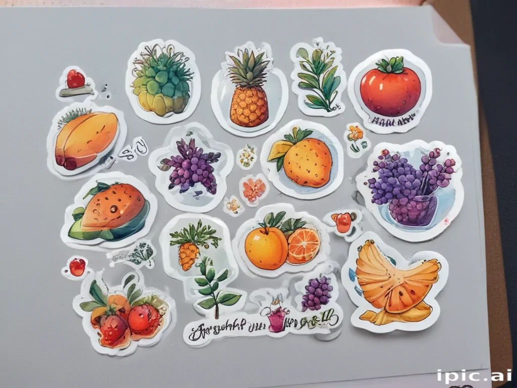 transparent cute stickers
