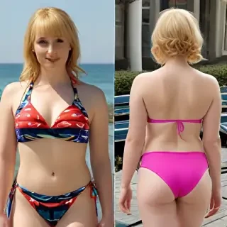 melissa rauch in a bikini