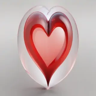 heart outline transparent