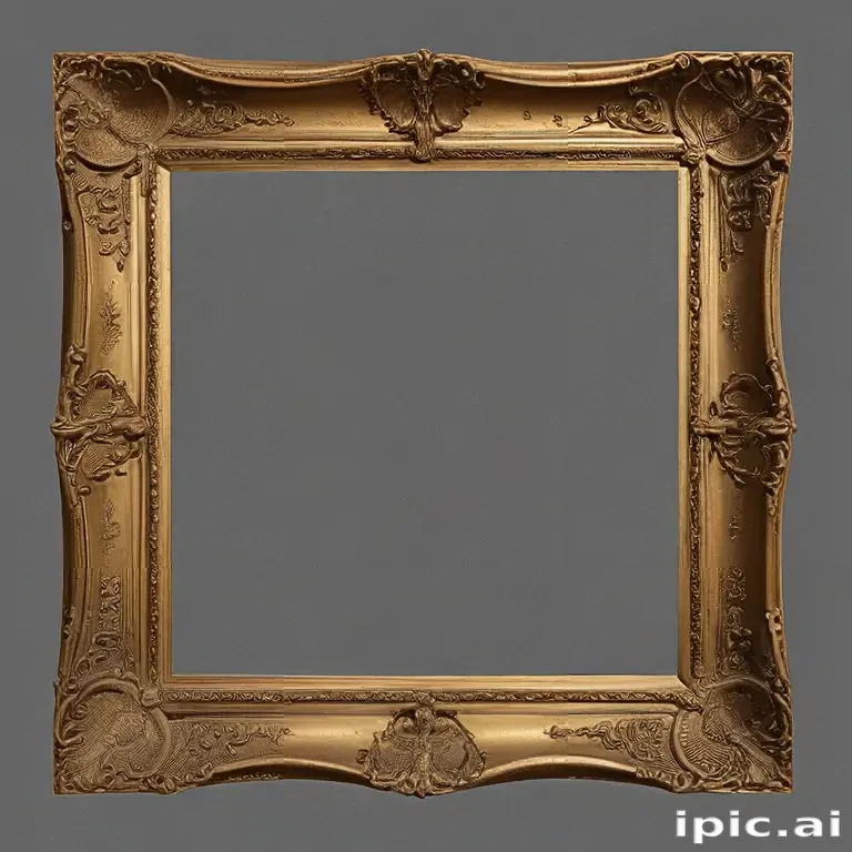 antique frame png