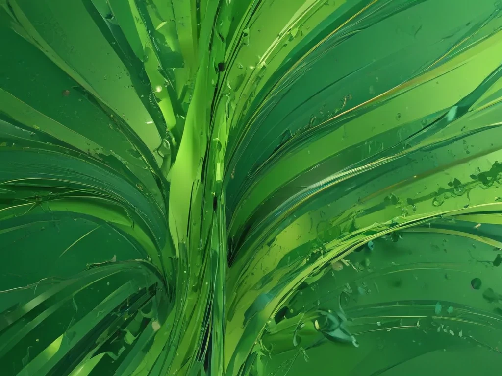 green abstract wallpaper