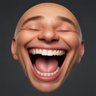 laugh emoji transparent