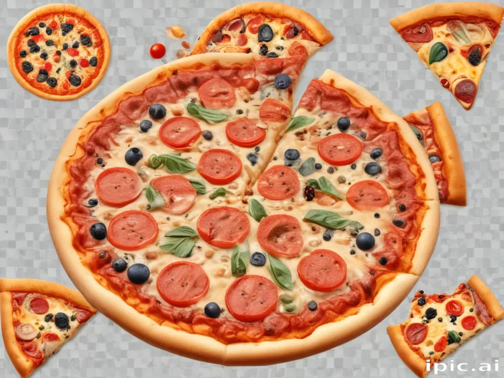 transparent pizza clipart