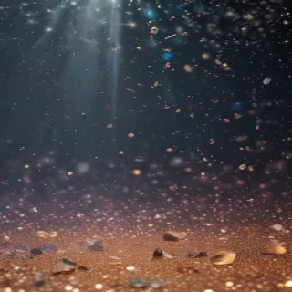 glitter transparent background