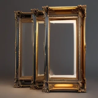 picture frame transparent