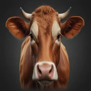 cow head png