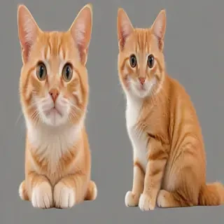 orange cat png