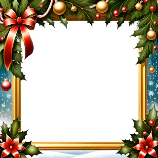 christmas picture frame png