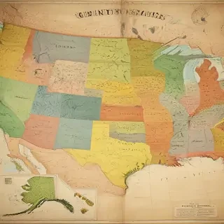 map of united states of america